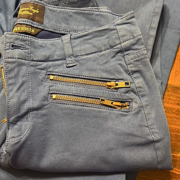 American Eagle Blue Ankle Jegging - Picture 4 of 4